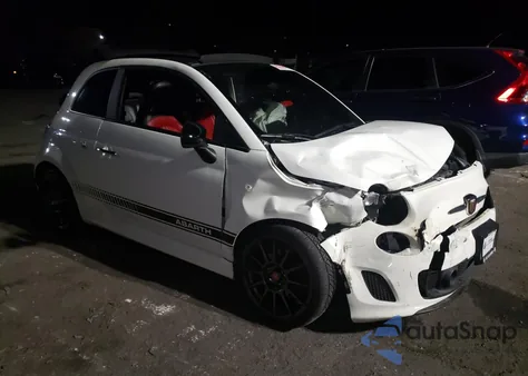 2015 Fiat 500 Abarth from USA, damaged, VIN 500727